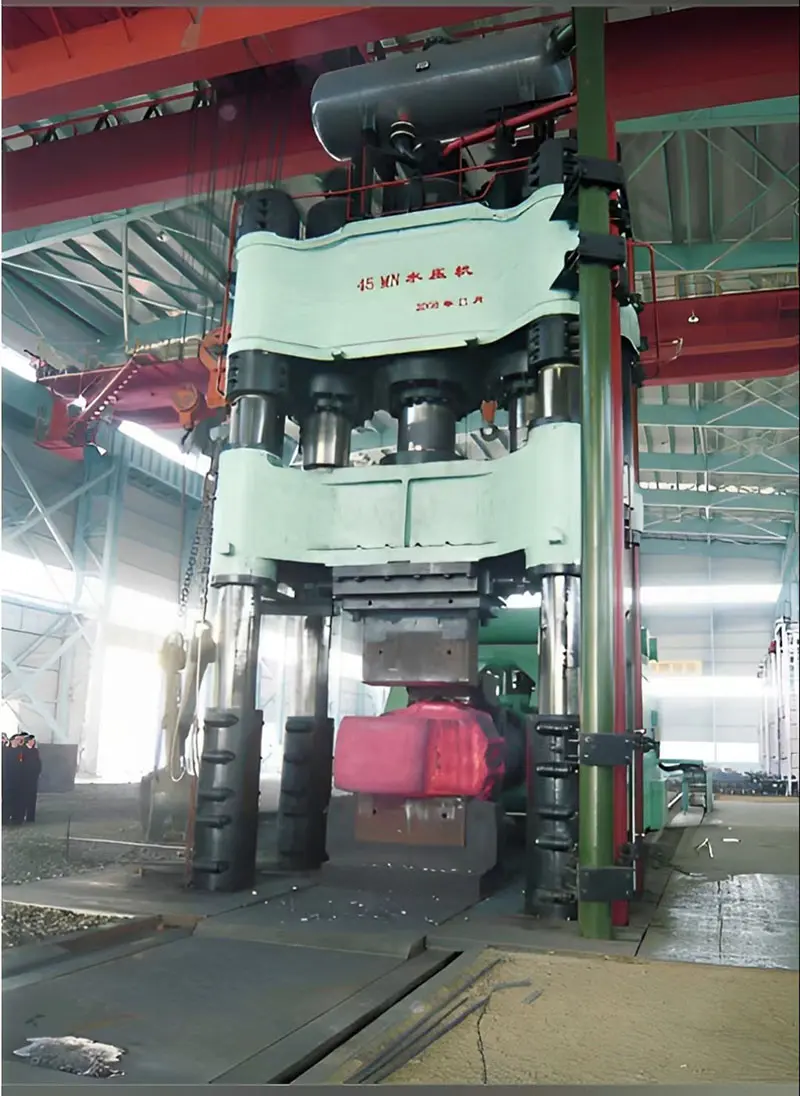 4500T hydraulic press forging hammer